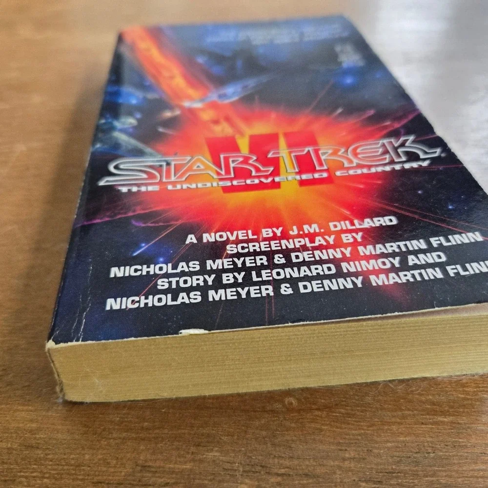 Star Trek VI The Undiscovered Country Novel J.M. Dillard 1992‎ Paperback Book